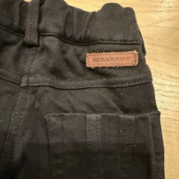 Burberry Baby Pants – 12 Months (Black) - Picture 5 of 9